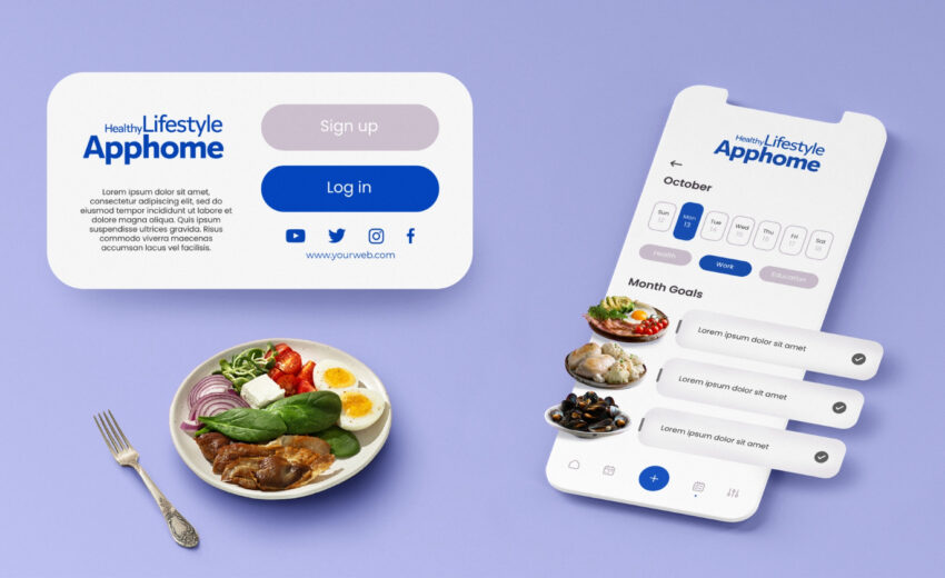 Mobile App mockup Project